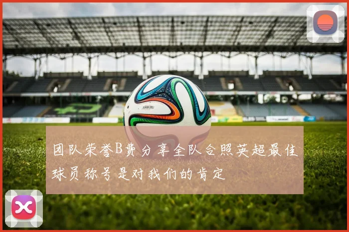 团队荣誉B费分享全队合照英超最佳球员称号是对我们的肯定